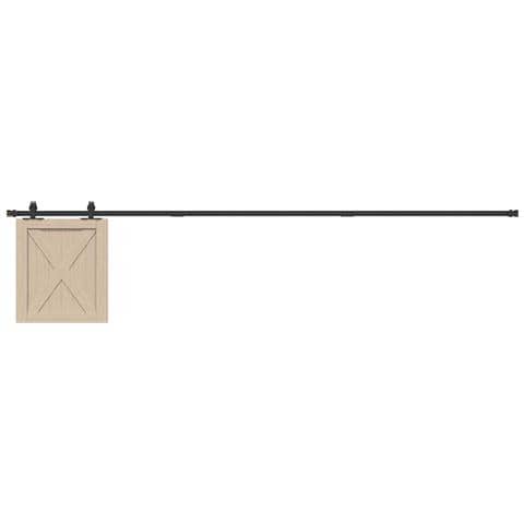 Kit Anta Scorrevole Armadio In Acciaio Al Carbonio 244 Cm - Foto 1