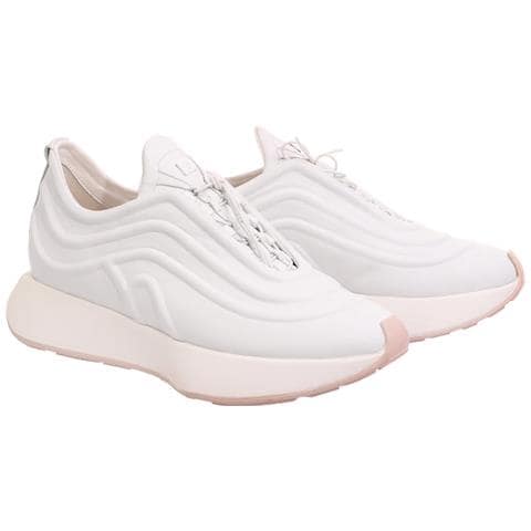 Fin Leisure Trainers Sneakers Pelle Scarpe Donna Bianco Eu 41, 7-102310 0200 - Foto 1