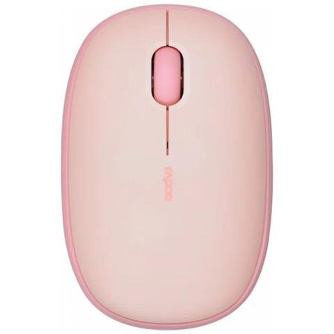 Mouse Silent M660 Laser 3 tast 1300 DPI Colore Rosa - Foto 1