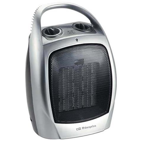 CR 5016 Grigio, Argento 1500 W Riscaldatore ambiente elettrico con ventilatore - Foto 1