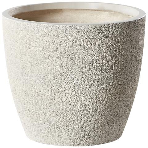 Vaso Per Piante Kannia 36 Cm Bianco Sporco - Foto 2