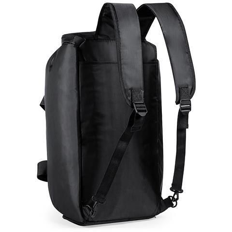 Borsa Zaino Da Viaggio In Nylon 430d. Scomparto Per Scarpe 47x25x24 Cm. Colore Rosso - Foto 2