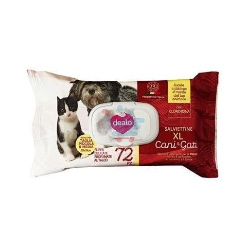 Dealo Salviette Imbevute Cani 72Pz Xl - Foto 1