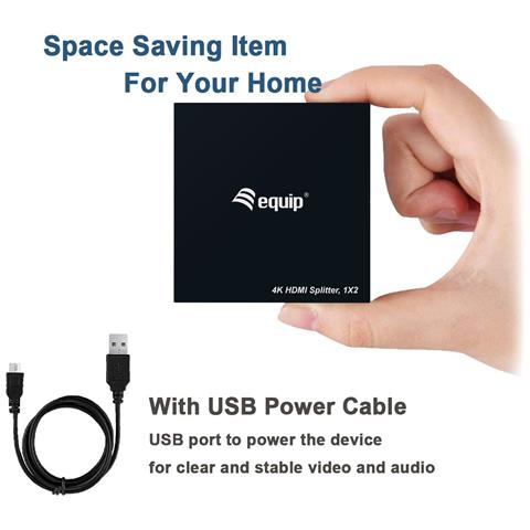 332715 ripartitore video HDMI 2x HDMI - Foto 2