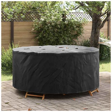 Copertura per mobili da esterno 200 x 200 x 105 cm Tessuto 210D - Foto 2