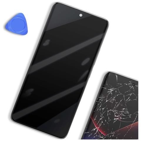Schermo Lcd Completo Originale Per Xiaomi X7 Con Telaio E Vetro Touch, Argento - Foto 2