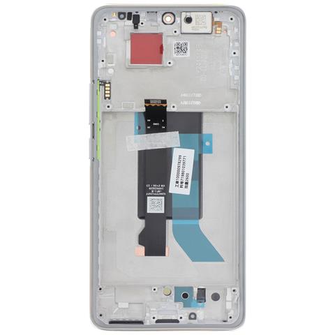 Schermo Lcd Completo Originale Per Xiaomi X7 Con Telaio E Vetro Touch, Argento - Foto 4