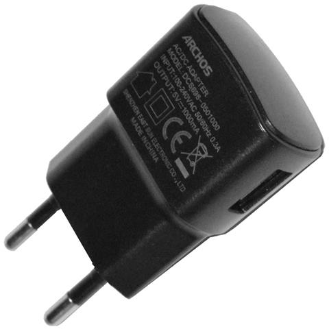 Caricabatterie Originale Da Parete Per Casa Usb Tn-050100e4 5w Black Bulk Per Cellulari - Foto 1