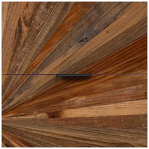 Cassettiera In Legno Marrone 75x36x80 - Foto 8