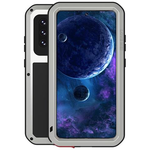 Cover per Galaxy A52 5G - Vidrio, Argento, Antiurto - Foto 1