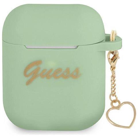 Indovina Gua2lschsn Airpods Custodia Verde /verde Silikonico Fascino Heart Collection - Foto 3