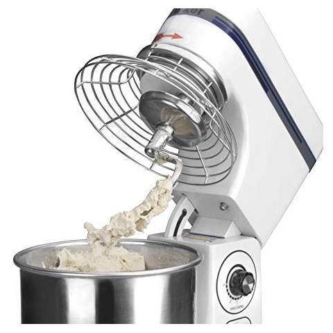 69084 - Impastatrice con ciotola da 5 litri, 300 W - Bianca - Foto 2