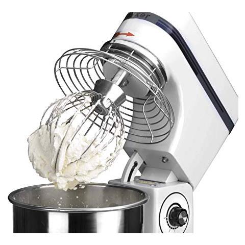 69084 - Impastatrice con ciotola da 5 litri, 300 W - Bianca - Foto 3