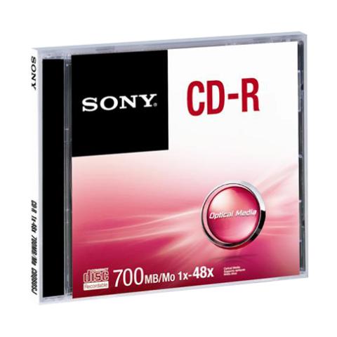 CD-R 700 MB 48x 80 Min 1 Pezzo CDQ80SJ - Foto 1