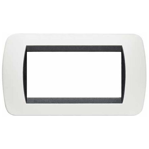 Living Int. - Placca 4 Posti Bianco Satin - Foto 2