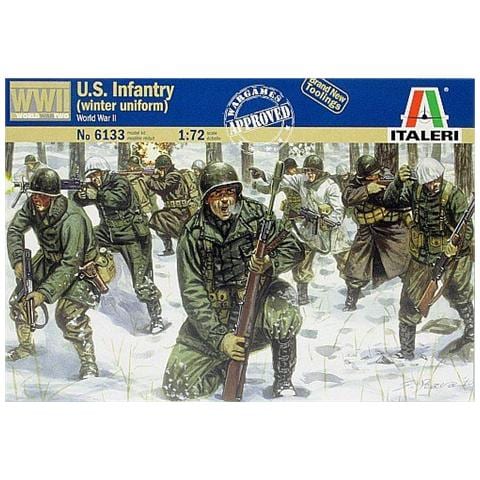 It6133 U. s. infantry Winter Uniform Kit 1:72 Modellino - Foto 1