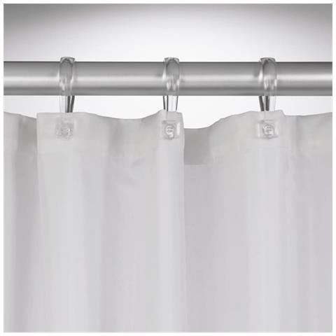 Tenda Per Doccia Madeira 180 Cm Bianca 238501310 - Foto 2