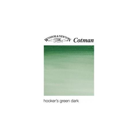 312 Cotman Acquerello 1/2 Godet Verde Di Hooker Scuro - Foto 1