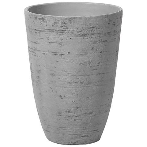 Vaso Tondo Per Interno Ed Esterno Grigio 35x35x50cm Camia - Foto 1