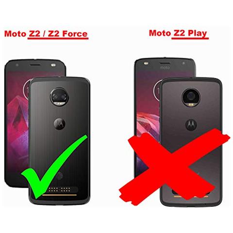 Custodia Compatibile Con Motorola Moto Z2 In Argento Metallico - Coperchio Protettivo In Silicone Tpu Flessibile - Foto 2