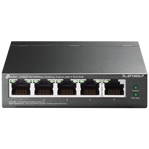 TL-SF1005LP - V1 - switch - unmanaged - 5 x 10/100 (4 PoE) - desktop,  - Foto 1