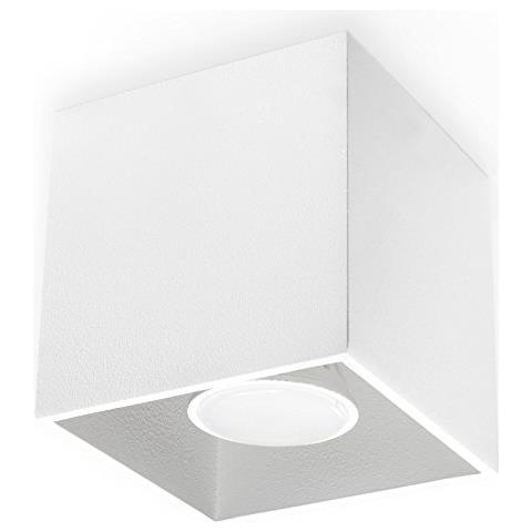 Quad - 1 Luce Da Incasso A Soffitto Bianco, Gu10 - Foto 1