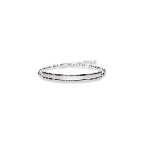 Gioielleria 000964311l21v. Bracciale, Colore Nero Argento. Unisex. - In ordine - Foto 2