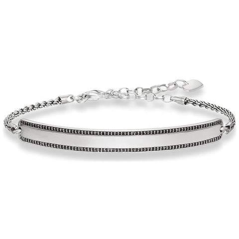 Gioielleria 000964311l21v. Bracciale, Colore Nero Argento. Unisex. - In ordine - Foto 3