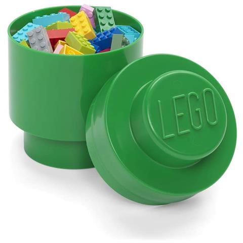 40301734 Mattoncino Contenitore Rotondo Verde - Foto 2