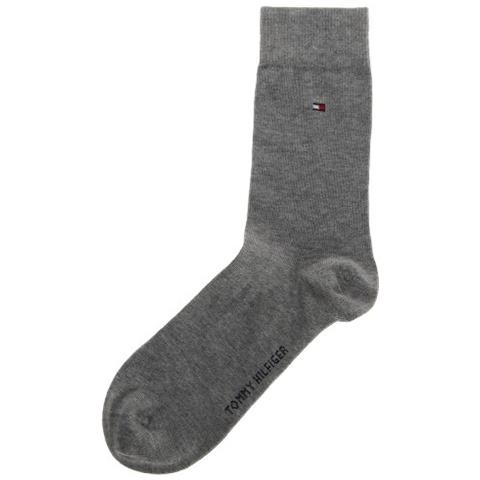 Th Children Sock Th Basic 2p - Calzini, Pacco Da 2, Bambini, Grigio (grau (758 Middle Grey Melange)), 39/42- De - Foto 1