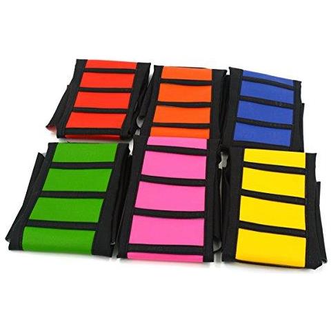 Molle Universale Pinza Moto Copertura Di Sede Della Nervatura Di Gomma Della Pelle Dirt Bike Enduro-blue - Foto 3