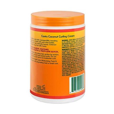 Burro Di Karit Capelli Naturali Di Cocco Curling Crema Salon Size 709 G - Foto 2