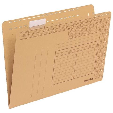 Leitz 24350000 - Braun - A4 - Pappe - Kunststoff - Kunststoff (2435-00-00) - Foto 1