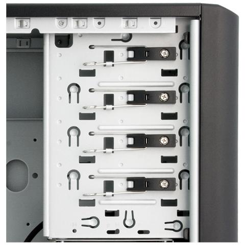 CM-09B-U3, Midi-Tower, PC, Alto, ATX, EATX, Micro-ATX, Nero - Foto 1