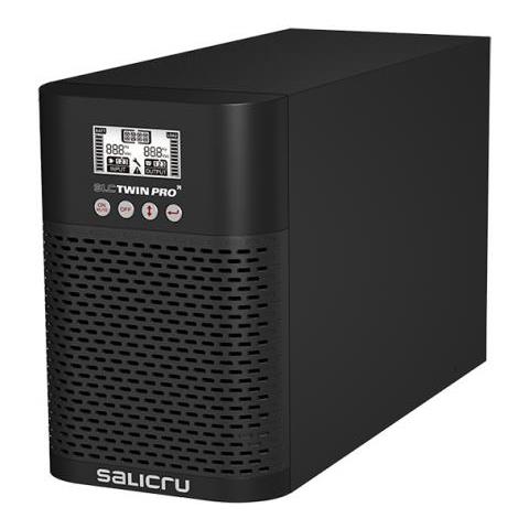 SLC-3000-TWIN PRO2 Doppia conversione (online) 3000VA 4presa (e) AC Torre Nero gruppo di continuità (UPS)  - Foto 1