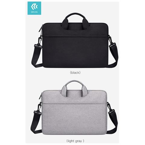 Borsa Porta Macbook Air 13,3'' 2020 Water Proof Colore Nero - Foto 1