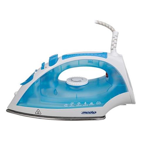 Ferro Da Stiro Ms 5023 Blu / bianco, 2200 W, Con Cavo, Sistema Anticalcare, Funzione Vapore Verticale - Foto 12
