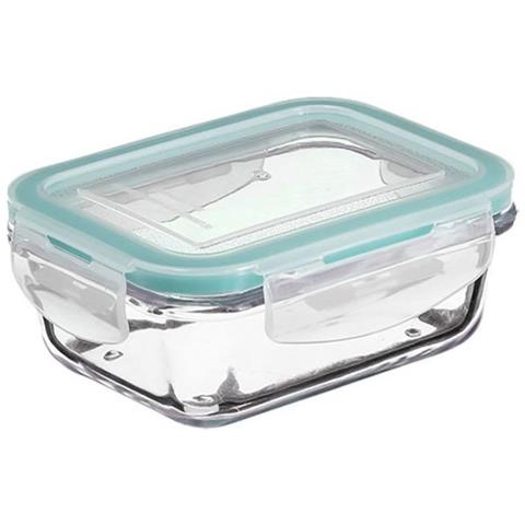 Contenitore In Vetro Per Alimenti Con Coperchio, 330 Ml - Foto 1