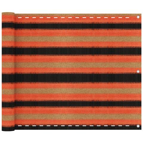 Paravento Da Balcone Multicolore 75x500 Cm In Hdpe - Foto 1