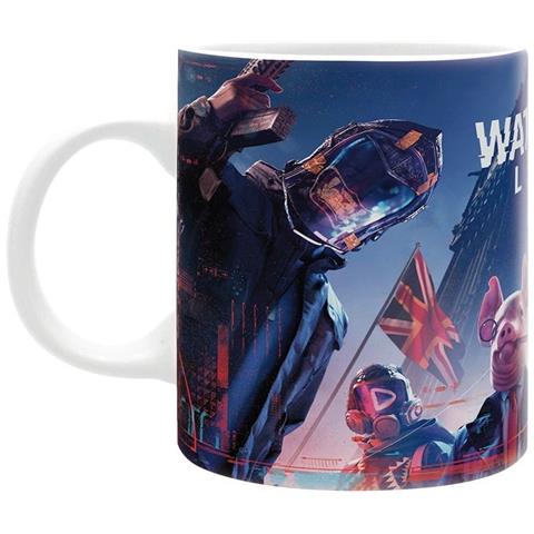 Watch Dogs Legion - Tazza Keyart Legion 320ml - Foto 2