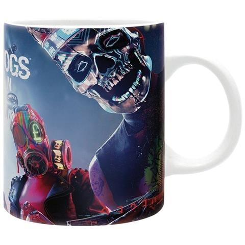Watch Dogs Legion - Tazza Keyart Legion 320ml - Foto 1