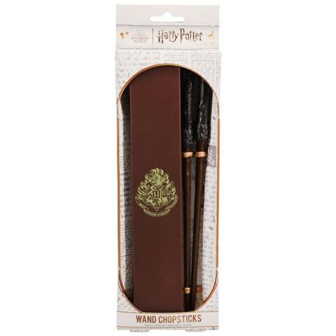 Harry Potter Wand Chopsticks in Box Set di bacchette Marrone - Foto 3