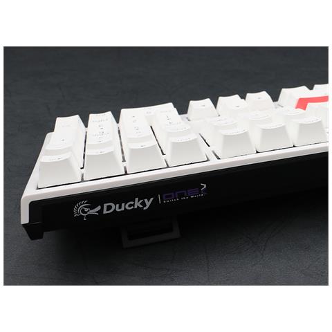 Tastiera USB DKON1808S-RDEPDWZW1  (Layout Tedesco) Colore Bianco - Foto 8