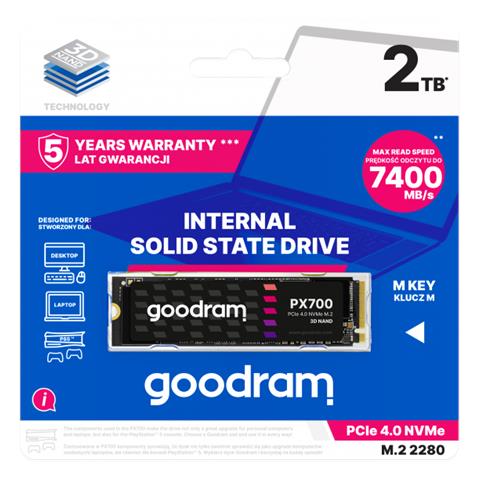 Hard Disk Goodram Px700 Ssd Ssdpr-px700-02t-80 2 Tb Ssd - Foto 2