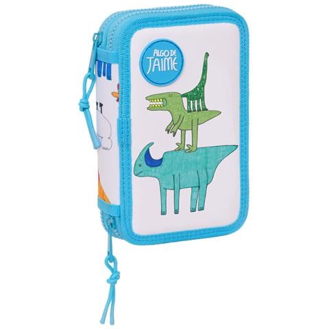 Astuccio Doppio Algo De Jaime Bianco 12.5 X 19.5 X 4 Cm (28 Pezzi) - Foto 1