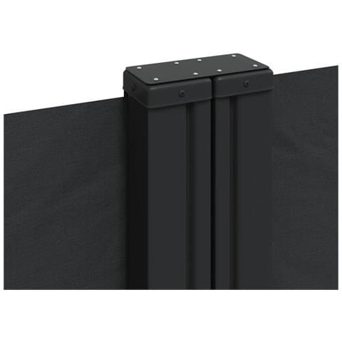 Tenda da Sole Laterale Retrattile Nera 200x1000 cm - Foto 10