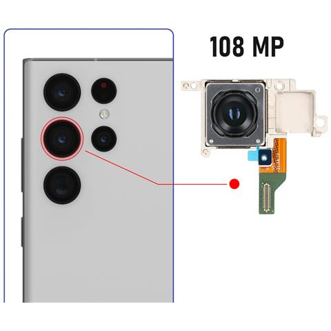 Fotocamera Posteriore S22 Ultra Sensore Principale 108mp, Nero - Foto 4