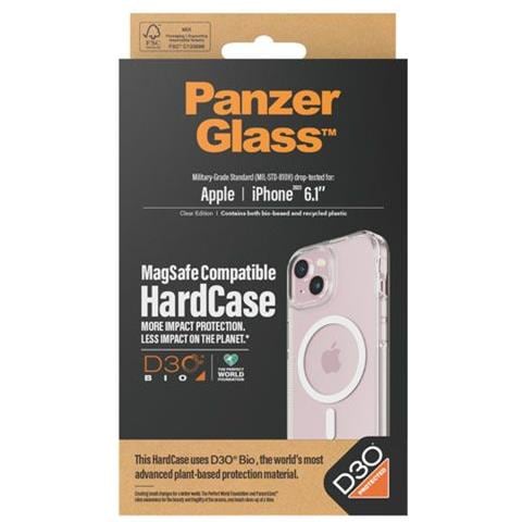 Cover Per Iphone 15 Rigida Magsafe D30 Antigraffi, Trasparente - Foto 4