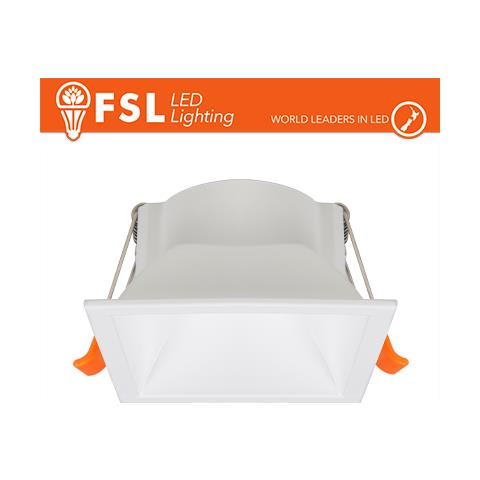 Ghiera fissa QUARDATA - Alluminio verniciato a polvere, foro 75*75mm BIANCA - Foto 1