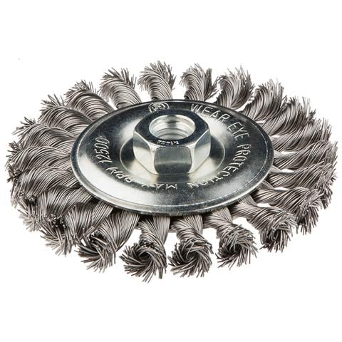 Spazzola A Disco Metallico 115 Mm X M14, Inox - Foto 1